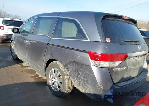 2016 Honda Odyssey Se из США, поврежденный, VIN 5FNRL5H32GB058763